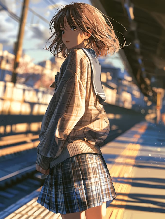 anime manga character illustration