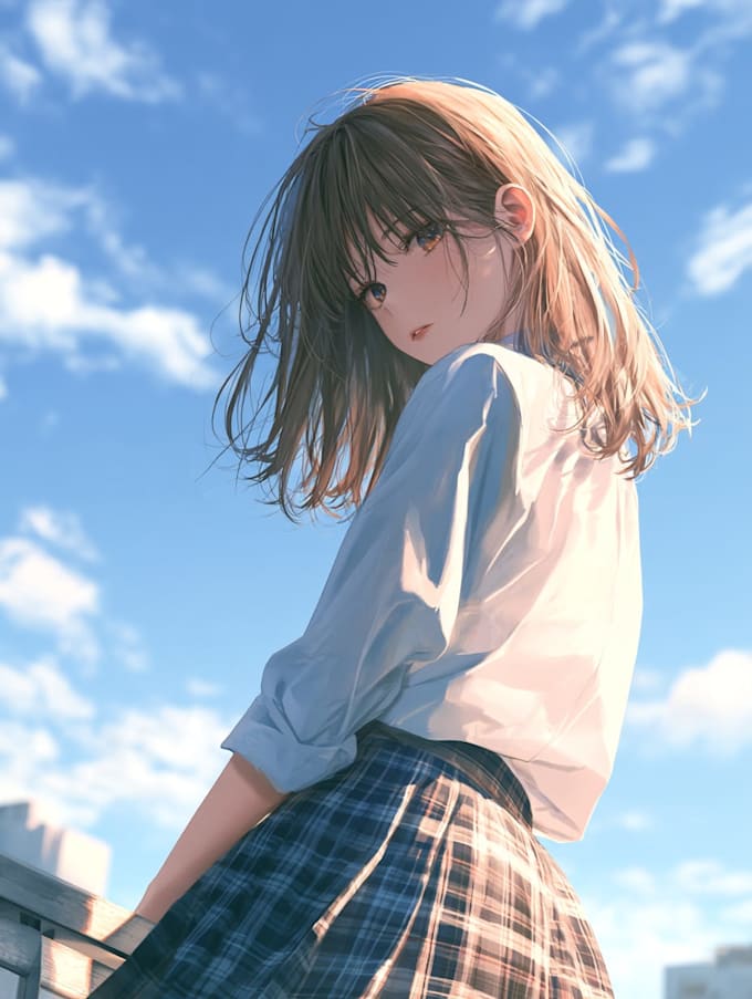 anime manga character illustration