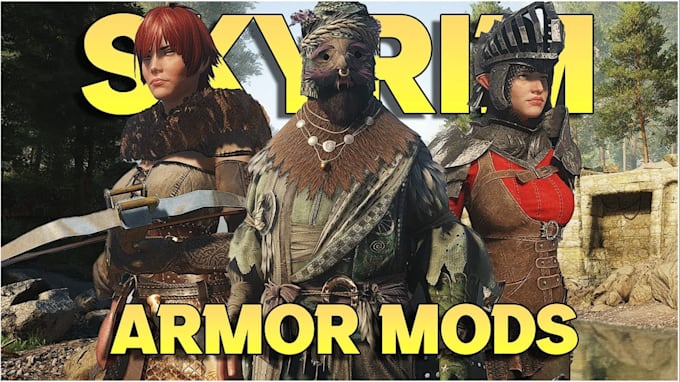 create custom skyrim mod armor weapons and 3d models