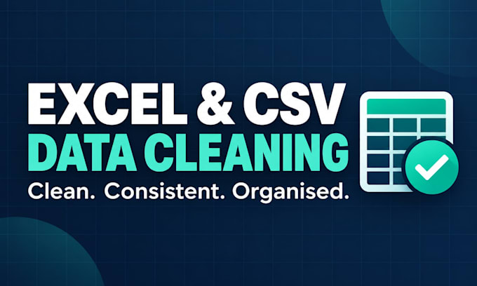 clean excel and CSV data and remove duplicates