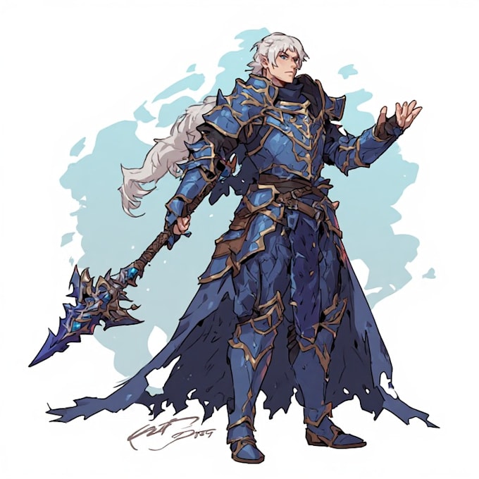 do dnd character art illustration commissions