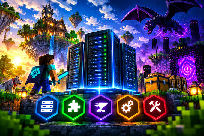 develop minecraft server setup spigot plugins forge modpack custom mods
