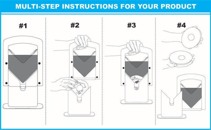 Create a instruction manual, step by step for your product by Nataliems
