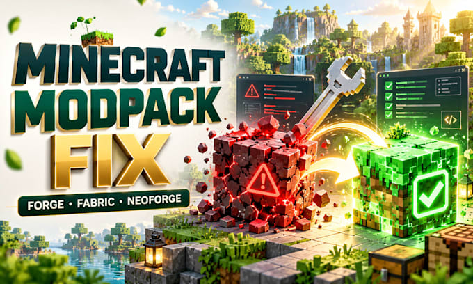 fix minecraft modpack crashes forge fabric neoforge plus cobblemon server issues