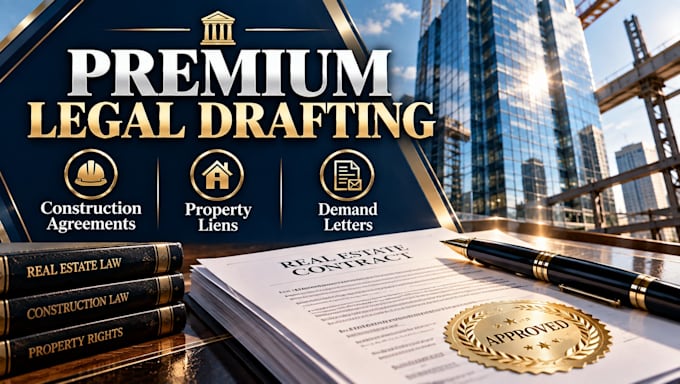 draft a construction contract or general contractor agreement