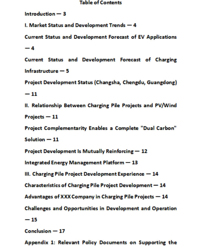 do chinese new energy market research