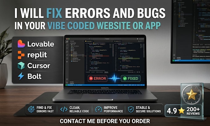 be your vibe coding partner to fix and develop lovable