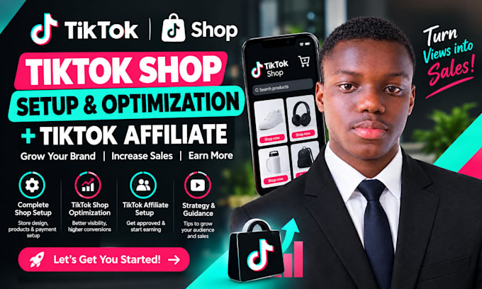 tiktok shop, tiktok shop affiliate and optimize your store