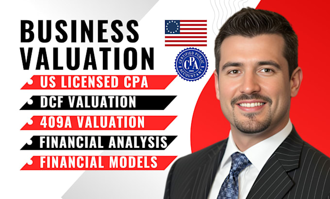 do business valuation, 409a company valuation, dcf analysis, financial modeling