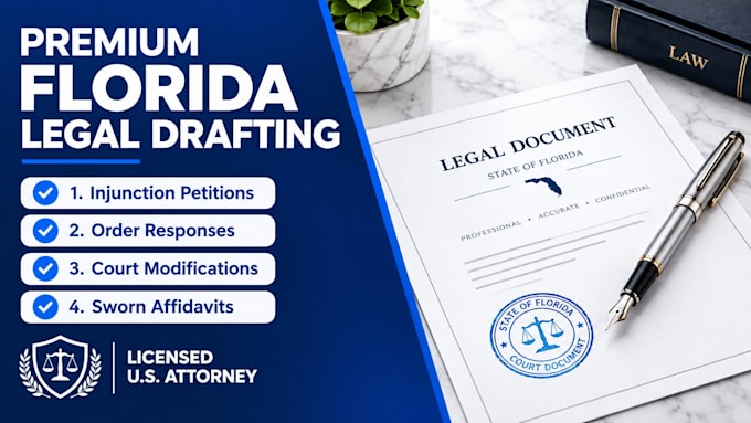 prepare florida injunction modification documents
