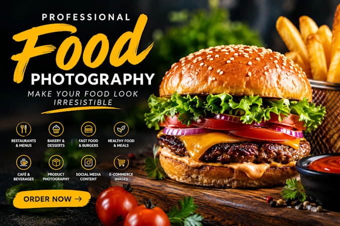 be your food photography expert