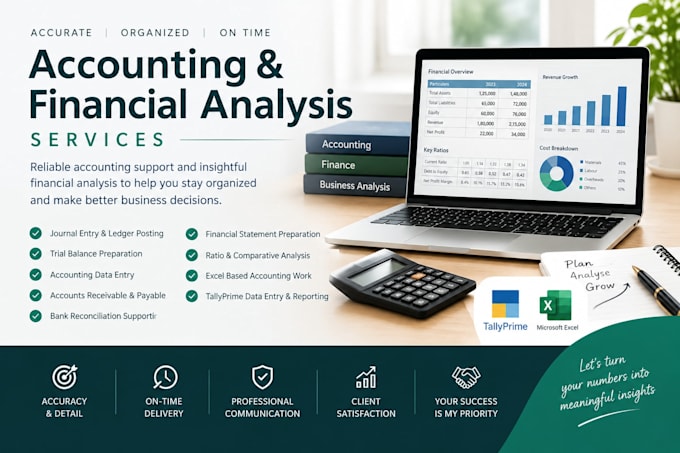 provide accounting and financial analysis services
