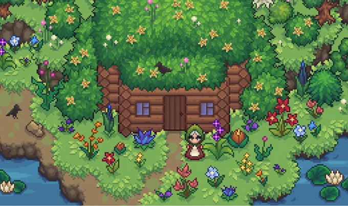 pixel art tileset pixel art character sprites sprite sheet animation rpg maker