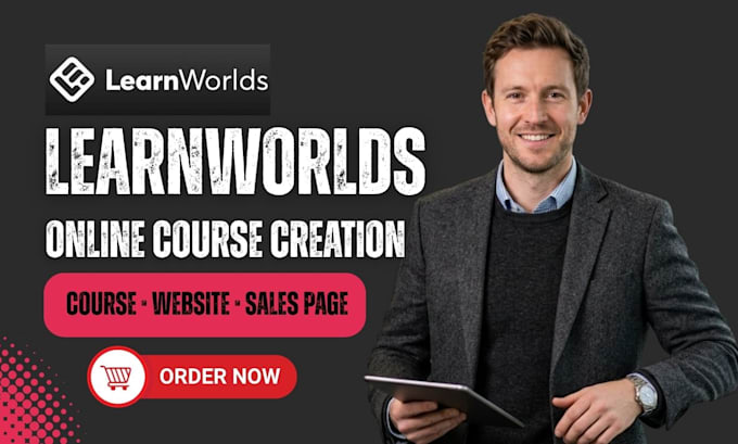 set up your learnworlds course website and learnworlds sales funnel