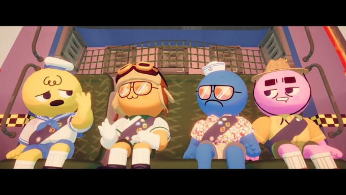 develop a co op multiplayer party game in unity like lethal company or peak