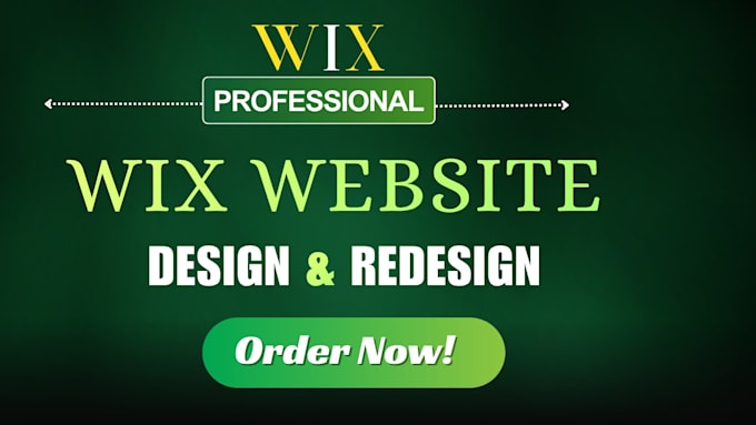wix website redesign wix website development wix landing page wix website design