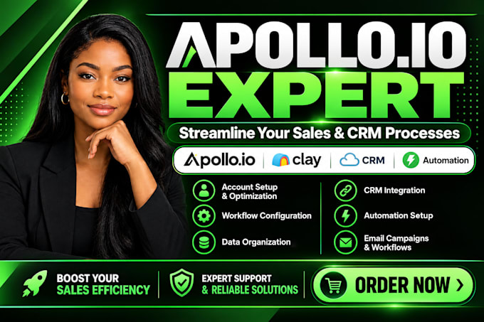 set up your clay com apollo io expert crm automation workflow setup