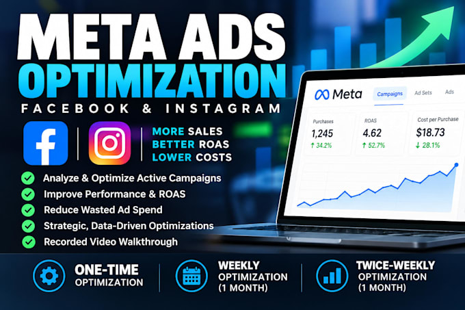 expertly optimize your meta ad campaigns in an optimization session
