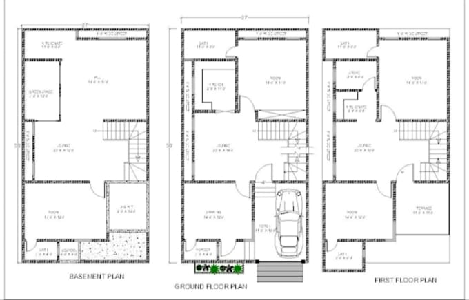 create detail 2d autocad floor plans, elevations