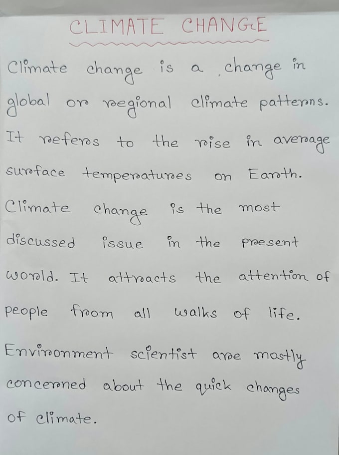 write anything with my beautiful handwriting