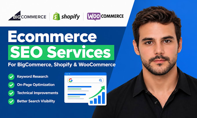 do bigcommerce shopify woocommerce ecommerce SEO services