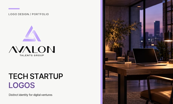 design a custom tech startup and saas logo