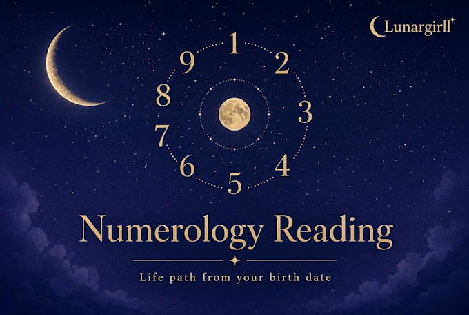 write a symbolic numerology reading from your birth date
