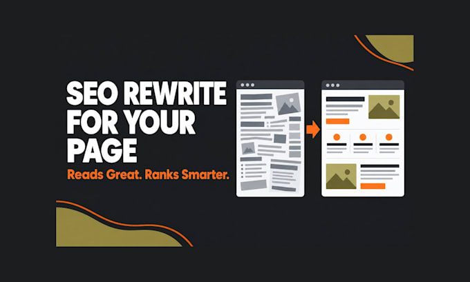 rewrite your product or service page for SEO