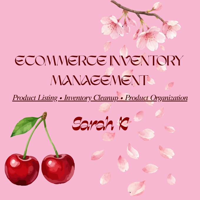 add products and organize your ecommerce inventory