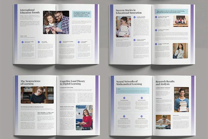 design educational booklets, textbooks and workbooks in indesign and canva