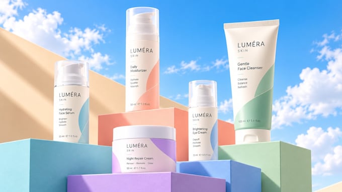 prepare your packaging artwork on a print ready manufacturer dieline