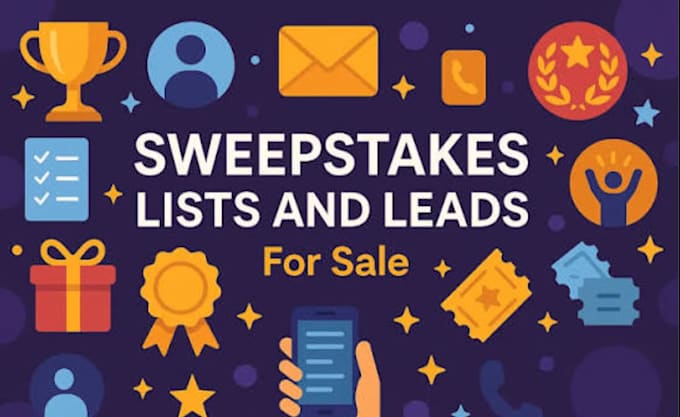 supply exclusive sweeps, mega millions leads, email list building