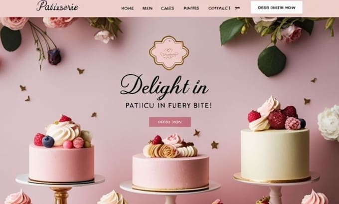 do cake website design for you