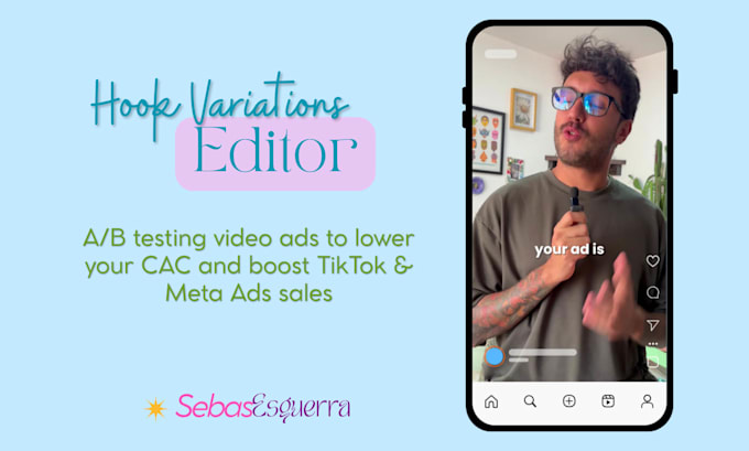 edit hook variations for your tiktok and meta video ads