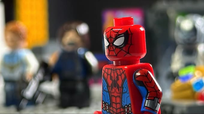 create a lego stop motion video