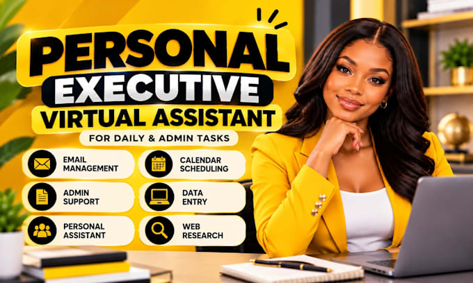 personal executive virtual assistant for daily and admin tasks