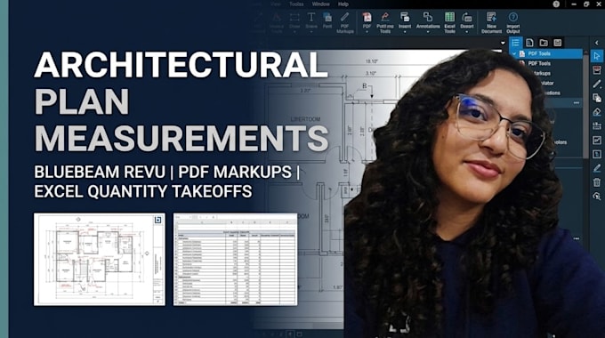 measure plans in bluebeam revu and quantity reports