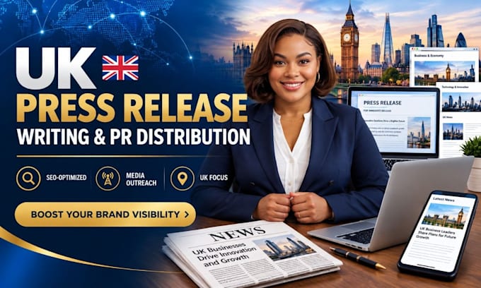 uk press release write PR submit press release distribution public relations