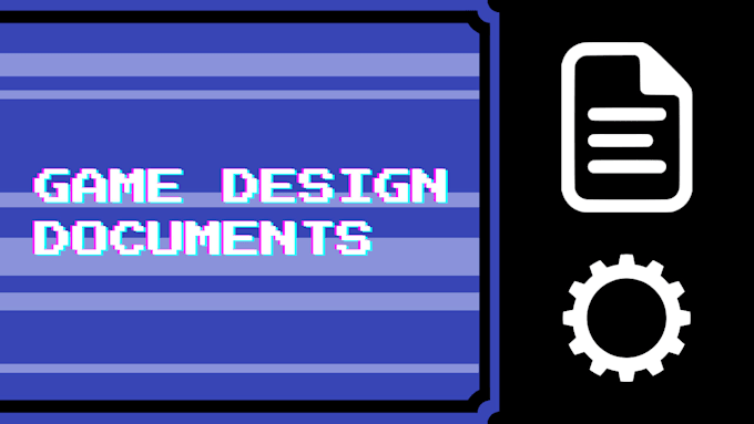 write a great game design document for your indie game