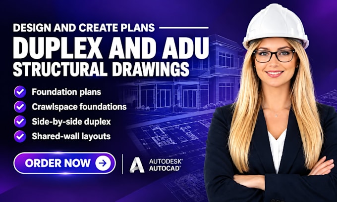 design duplex, garage and adu plans for georgia builders