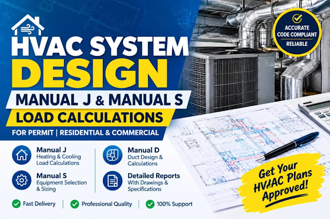 do hvac design and load calculations