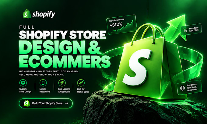 design or redesign your shopify store
