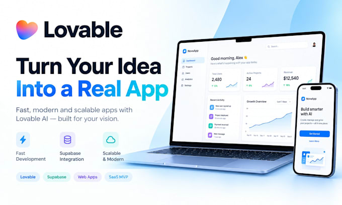publish your app on ios lovable ai, fix lovable, lovable saas mvp development