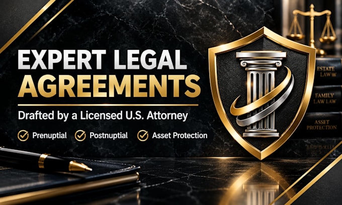 draft a binding prenuptial agreement and legal documents