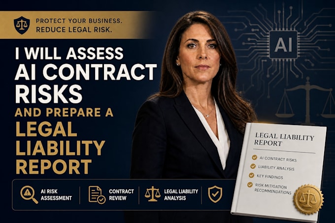 assess ai contract risks and prepare a legal liability report
