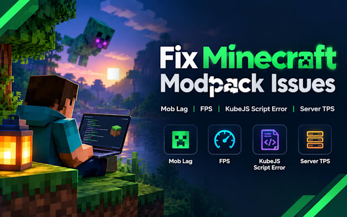 fix minecraft modpack mob lag fps kubejs script error server tps troubleshooting