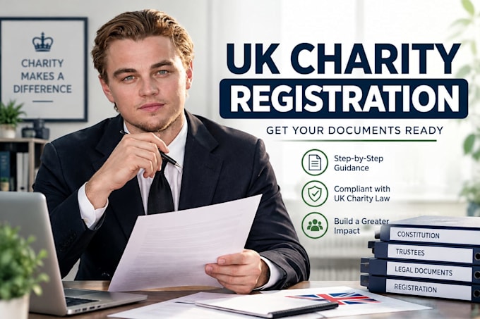 solve charity registration confusion with UK charity application support