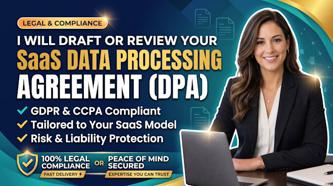 draft or review your saas data processing agreement dpa