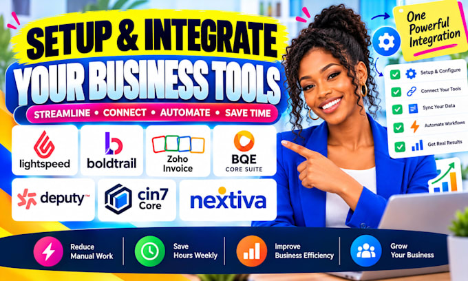 setup light speed boldtrail zoho invoice bqe core suite deputy cin core nextiva
