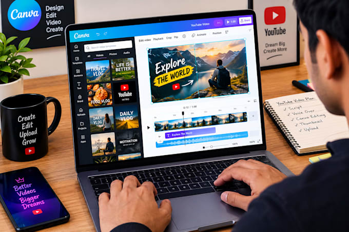 write engaging scripting and profesional vidio editing